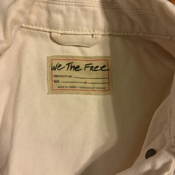 Free People Jolene Trucker Jacket / Ecru - Picture 14 of 14